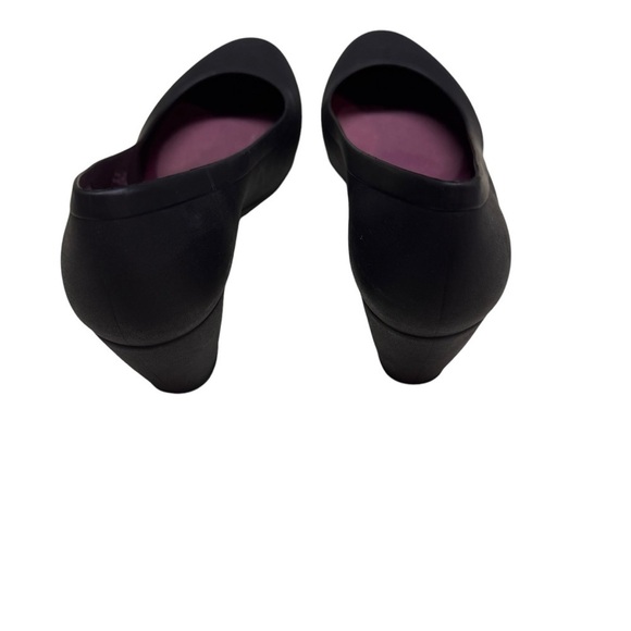 Crocs Lina Wedges Shoes Pump Black Dual Comfort Wedge Heel Women’s Size 10 - Picture 4 of 7